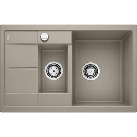 Keramikas (granīta) izlietne BLANCO METRA 6 S Compact, 78x50 cm, Trifele