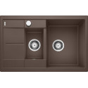 Stoneware (granite) sink BLANCO METRA 6 S Compact, 78x50 cm, Coffee