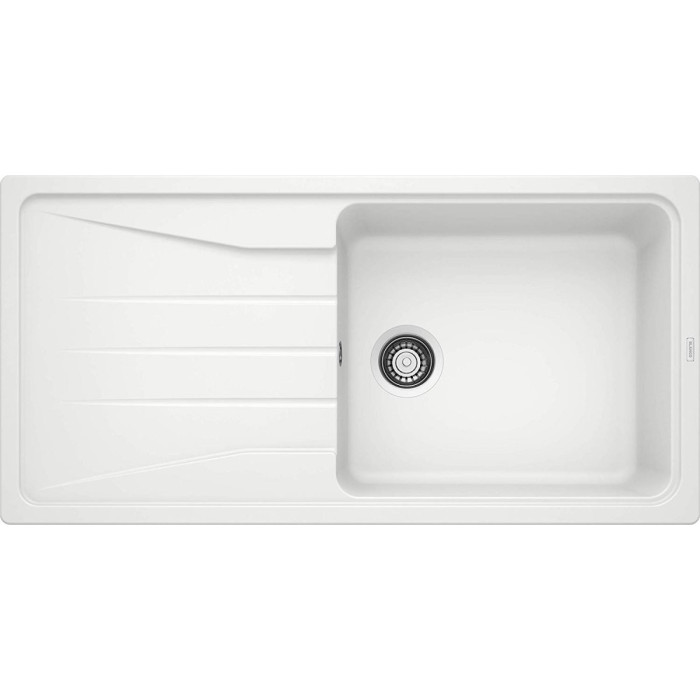 Keramikas (granīta) izlietne BLANCO SONA XL 6 S, 100x50 cm, Balta