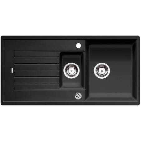 Мойка из керамогранита BLANCO ZIA 6 S, 100x50 см, Антрацит