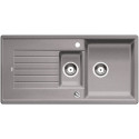 Stoneware (granite) sink BLANCO ZIA 6 S, 100x50 cm, Aluminum metal
