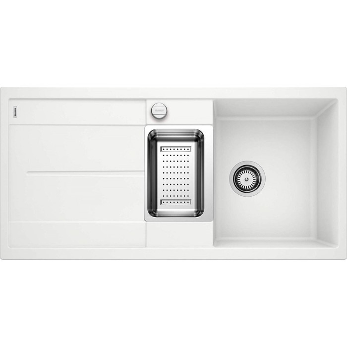 Kivist (graniidist) valamu BLANCO METRA 6 S, 100x50 cm, valge