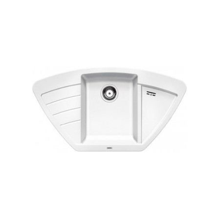 Kivist (graniidist) valamu BLANCO ZIA 9 E, 93x51/43,1 cm, valge