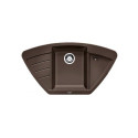 Stoneware (granite) sink BLANCO ZIA 9 E, 93x51/43.1 cm, Coffee