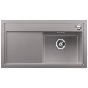 Stoneware (granite) sink BLANCO ZENAR 5 S, 91.5x51 cm, Aluminum metal