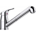 Kitchen (sink) faucet BLANCO , DARAS-S, chrome-plated with a retractable hose