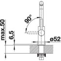 Kitchen (sinks) faucet BLANCO LANORA, stainless steel