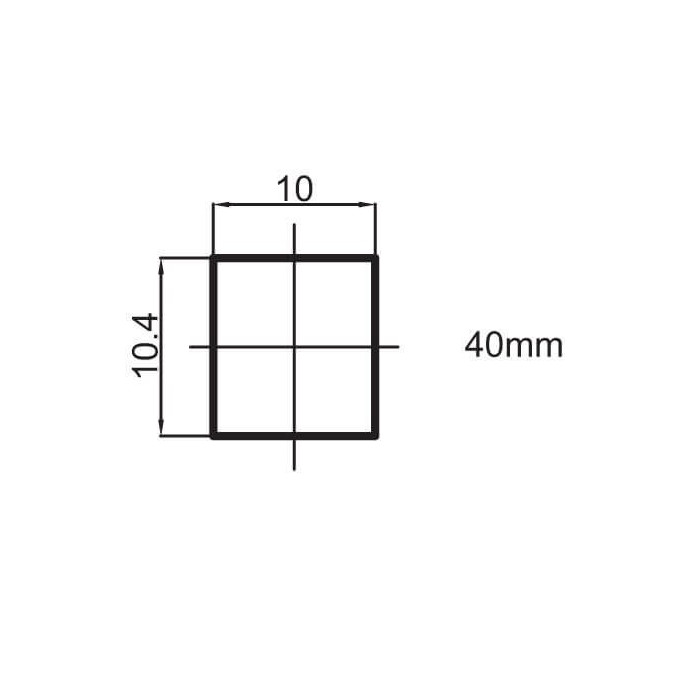 Maisītāja keramikas kārtridžs (karotīns) RUBINETA 40 mm Sedal, 634006