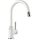 Kitchennis (sink) mixer BLANCO MIDA-S, white with retractable hose