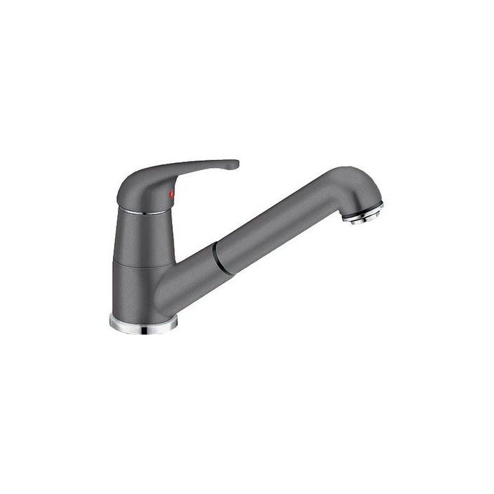 Kitchennis (sink) faucet BLANCO DARAS-S, stone gray with retractable hose