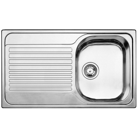 Stainless steel sink BLANCO TYPE 45 S, 86x50 cm, Matte surface