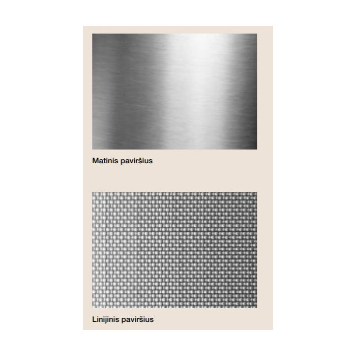 Roostevabast terasest valamu BLANCO TYPE 45 S, 86x50 cm, matt pind