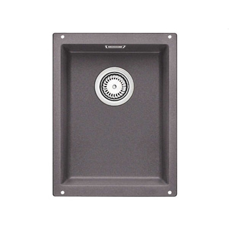Мойка BLANCO SUBLINE 320-U, 35x40 см, Серый камень монтируется под столешницу