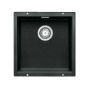 Раковина BLANCO SUBLINE 400-U, 43x40 см, Антрацит устанавливается под столешницу