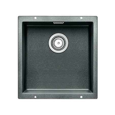 Sink INSTALLED UNDER THE COUNTERTOP BLANCO SUBLINE 400-U, 43x40 cm, Aluminum metal