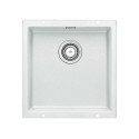 Valamu paigaldatud tööpinna alla BLANCO SUBLINE 400-U, 43x40 cm, valge