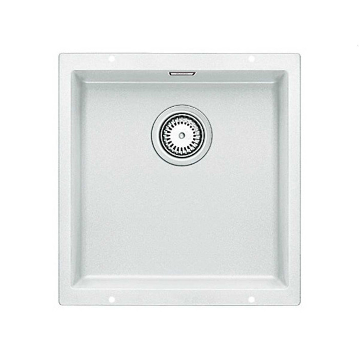 Valamu paigaldatud tööpinna alla BLANCO SUBLINE 400-U, 43x40 cm, valge