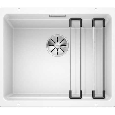 Tööpinna alla paigaldatud valamu BLANCO ETAGON 500-U, 53x46 cm, valge
