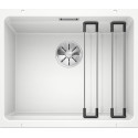 Po stalviršiu montuojama plautuvė BLANCO ETAGON 500-U, 53x46 cm, Balta