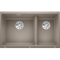 Po stalviršiu montuojama plautuvė BLANCO SUBLINE 430/270-U, 75.5x40 cm, Triufelio