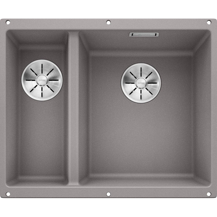 Sink BLANCO SUBLINE 340/160-U, 55.5x40 cm, Aluminum metal