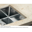 Sink BLANCO CLARON 500-IF, 54x44 cm installed under the countertop