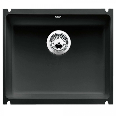 Керамическая мойка BLANCO SUBLINE 500-U, 54.3x45.6 см, Черный