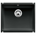 Керамическая мойка BLANCO SUBLINE 500-U, 54.3x45.6 см, Черный