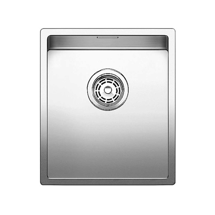 Washbasin BLANCO CLARON 340-IF, 44x44 cm installed under the countertop