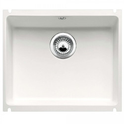 Ceramic sink BLANCO SUBLINE 500-U, 54.3x45.6 cm, White, glossy