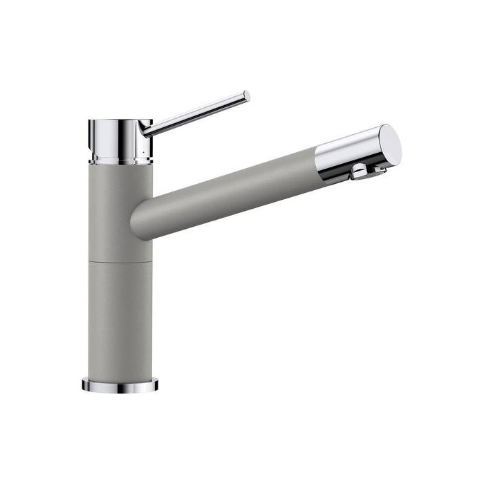 Kitchennis (valamu) kraan BLANCO ALTA Kompaktne, alumiiniumist metallist/kroomitud