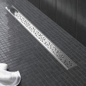 Dušas notekcaurule rīvē "TECEdrainline", pilieni