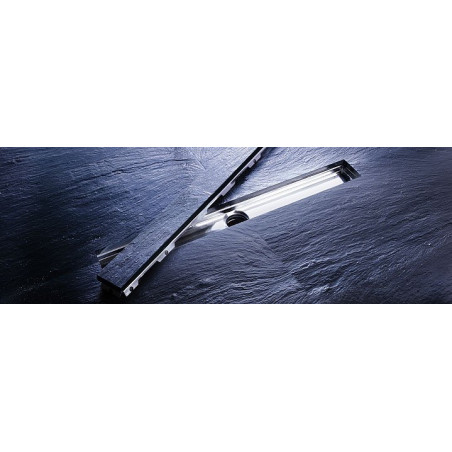 Shower gutter grill for pasted tile TECEdrainline, Plate