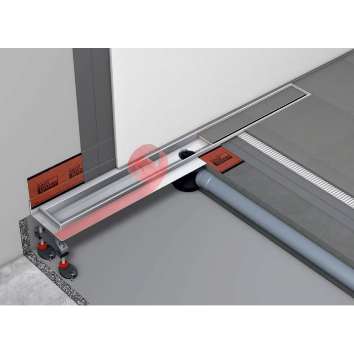 Shower gutter housings TECEdrainline