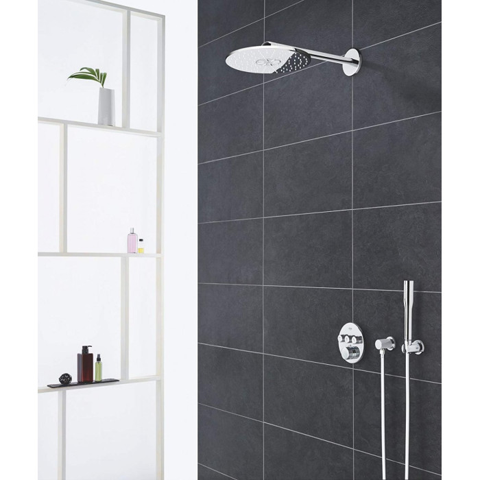 Pirmssienas termostata dušas komplekts GROHE Grohtherm SmartControl, 34705000