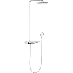 Termostata lietus dušas sistēma GORHE Rainshower SmartControl 360 Duo ar rokas dušu Power&Soul, 115 26250000