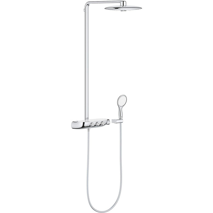 Termostaatiline vihmadušisüsteem GORHE Rainshower SmartControl 360 Duo käsidušiga Power&Soul, 115 26250000