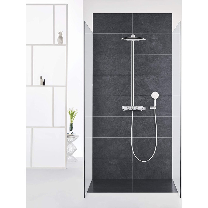 Termostaatiline vihmadušisüsteem GORHE Rainshower SmartControl 360 Duo käsidušiga Power&Soul, 115 26250000