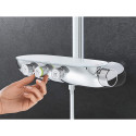 Термостатическая система тропического душа GORHE Rainshower SmartControl 360 Duo с ручным душем Power&Soul, 115 26250000