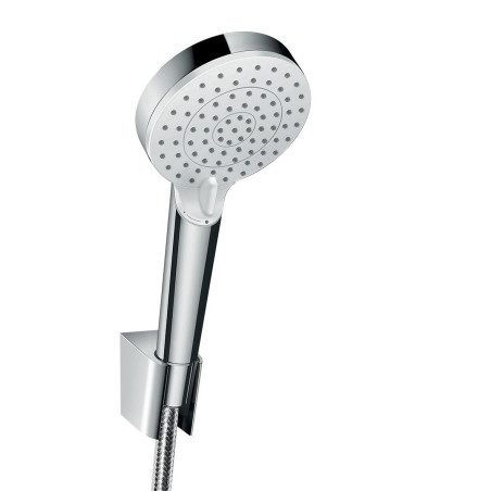 Shower sets HANSGROHE Crometta 100 White/Chrome, 2 funkies, (A selection of different lengths)