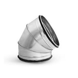 Колено вентиляционное ALNOR 250 x 45°, сегментное