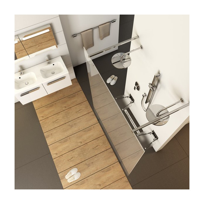 Dušas kabīne RAVAK Walk-In Free (Dažādu izmēru izvēle)
