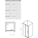 Shower doors RAVAK Matrix MSD2