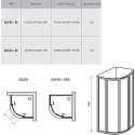 Shower cabin RAVAK Supernova SKCP4