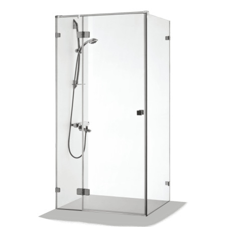 Shower cabin BRASTA GLASS Vita Plus - only with left doors (Choice of different sizes)