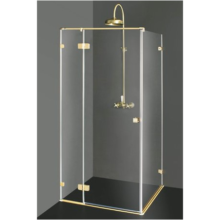 Shower cabin BALTIC BRASTA VITA PLUS (with gold feather fittings)