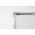 BRASTA GLASS Vita dušas kabīne (Dažādu izmēru izvēle)