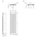 Thermoa AERO V towel rail