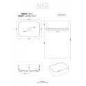 Prautuva statomas ALICE CERAMICA Unica 50 x 37 cm