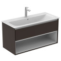 Washbasin furniture suspended Connect Air VANITY BASIN 104 cm